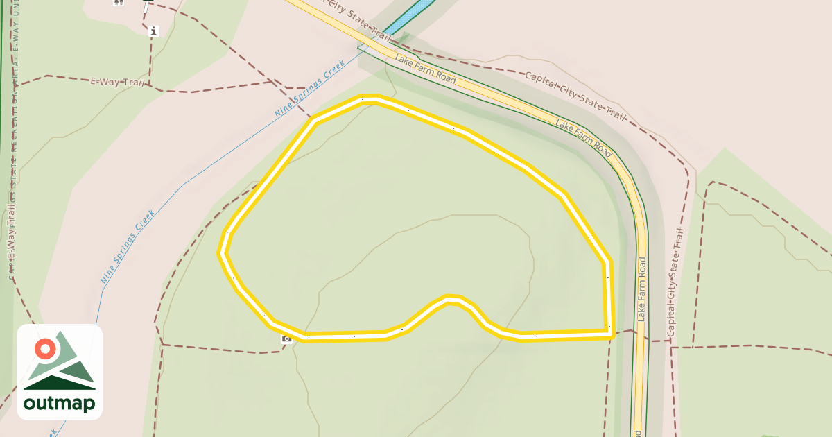Map of Lussier-Drumlin Trail