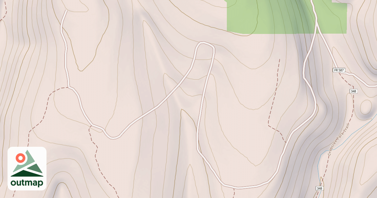 Map of USFS National Forest System Roads {946D93BB-2801-4E4F-9986-3A8CB3D0B834}