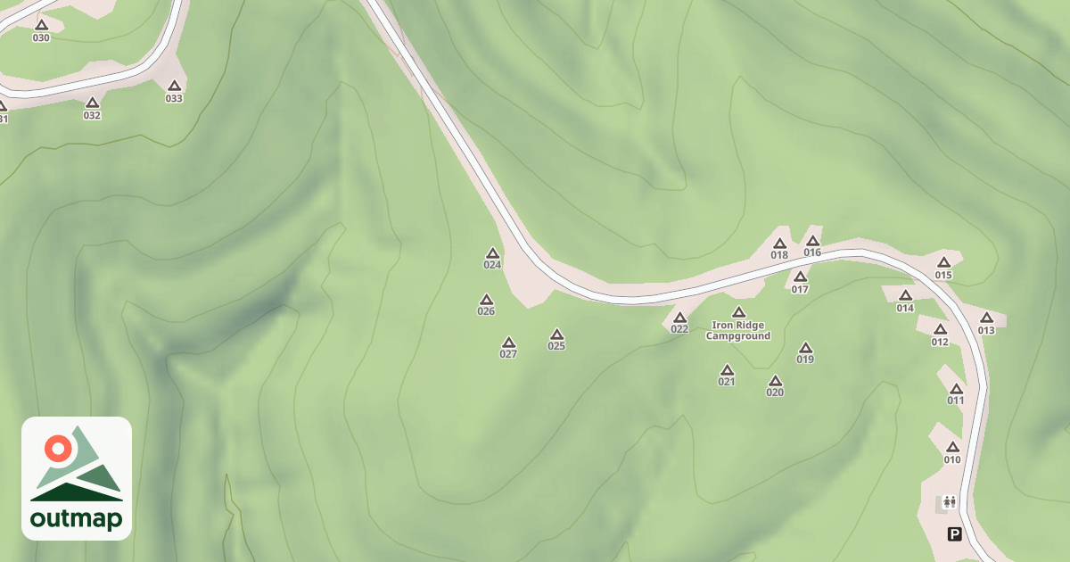 Map of IR IRON RIDGE WALKIN LOT 2