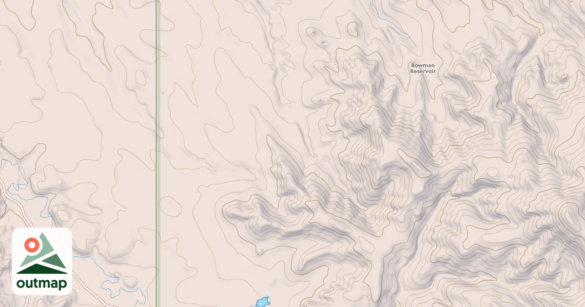 Map of BRIDGE CREEK