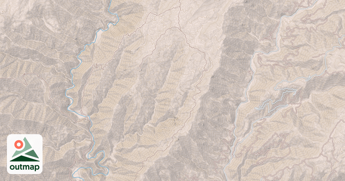 Map of Deadwood Ridge
