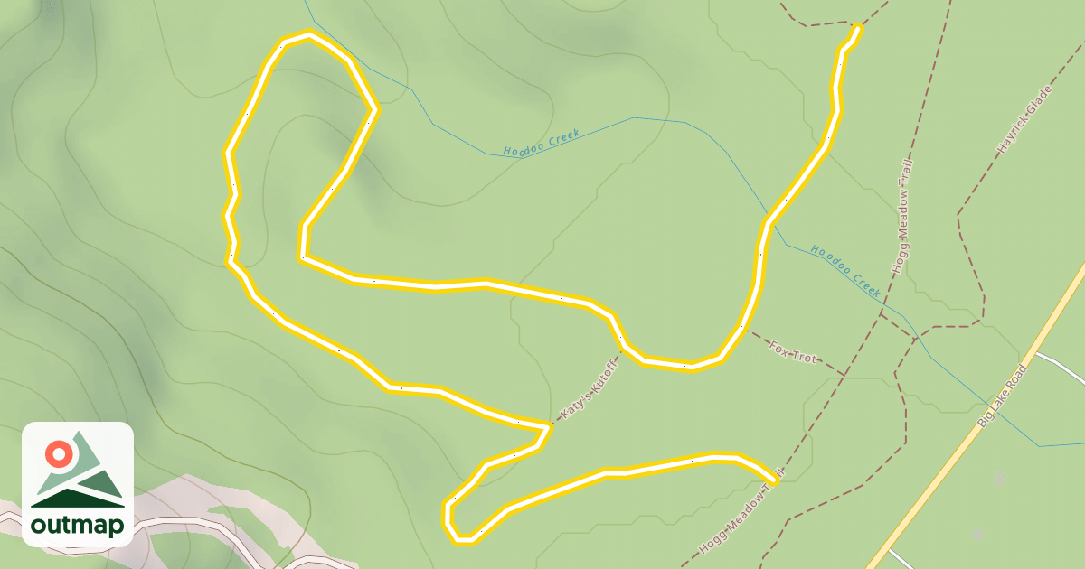 Map of Sheep Springs Loop