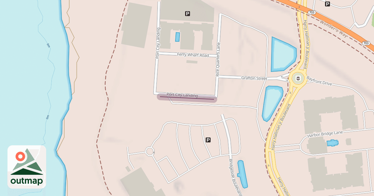 Map of Climbing Site