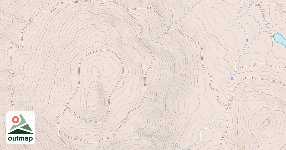 Map of EAST BLACKS MTN