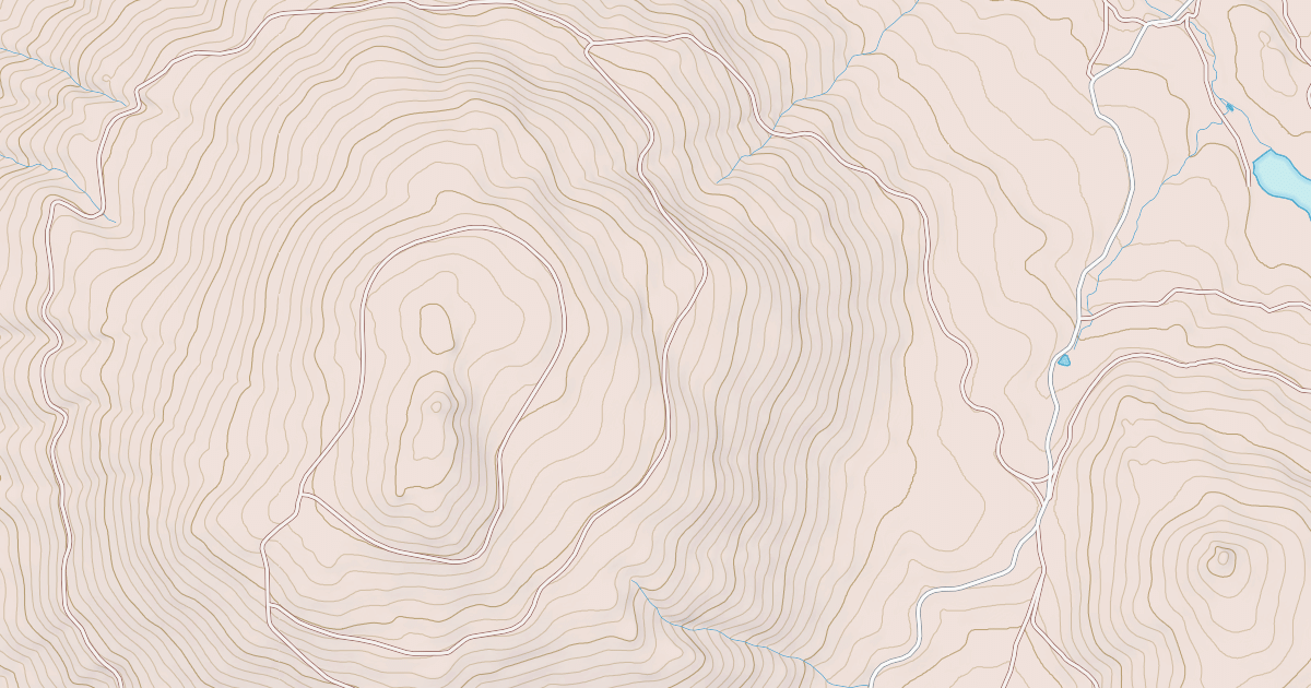 Map preview of EAST BLACKS MTN