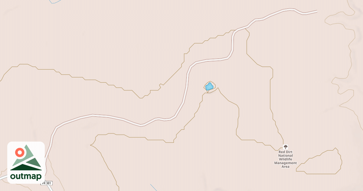Map of 381-A