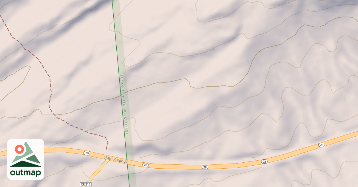 Map of Hollywood Hills Connector Trail