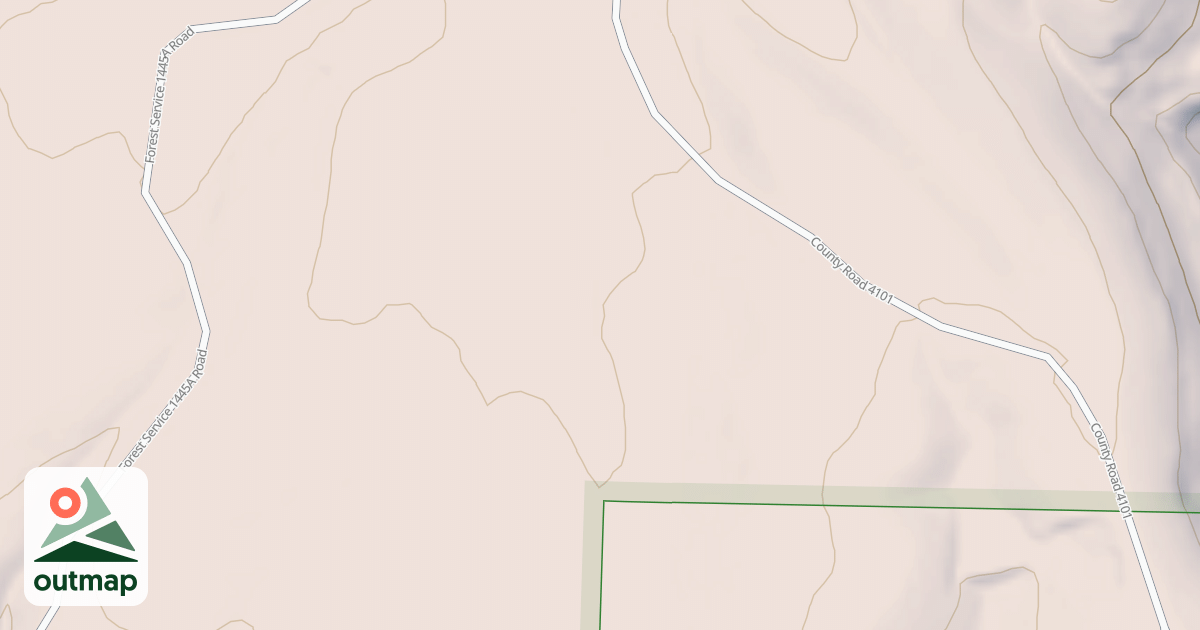 Map of USFS Motor Vehicle Use Map Roads {116DFAF9-FBE8-458E-8671-55B1955534CA}