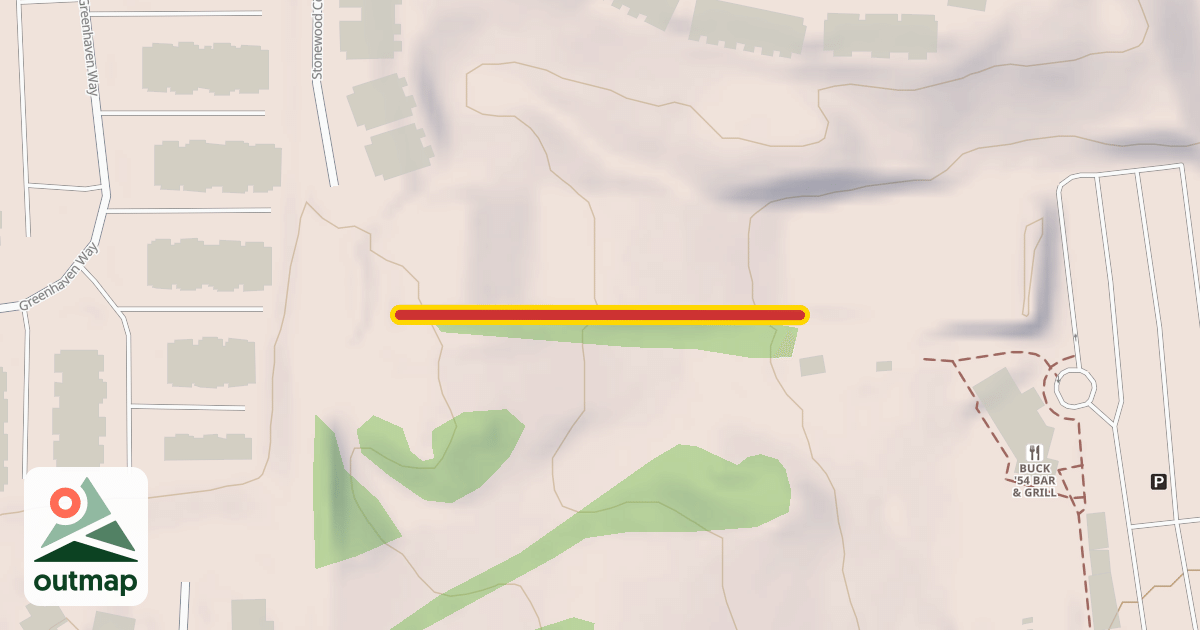 Map of Snow Tubing Lift