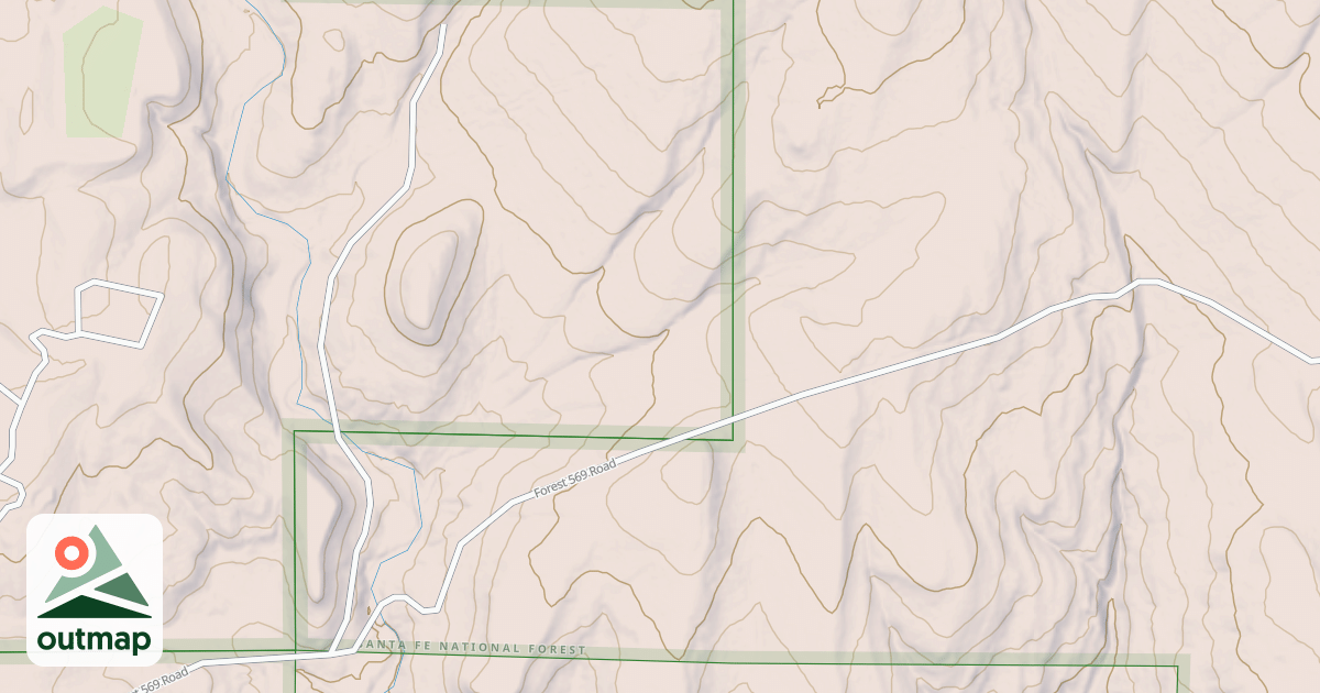 Map of USFS Motor Vehicle Use Map Roads {676D557E-1D15-4B2E-93E1-C3F4D109B78D}