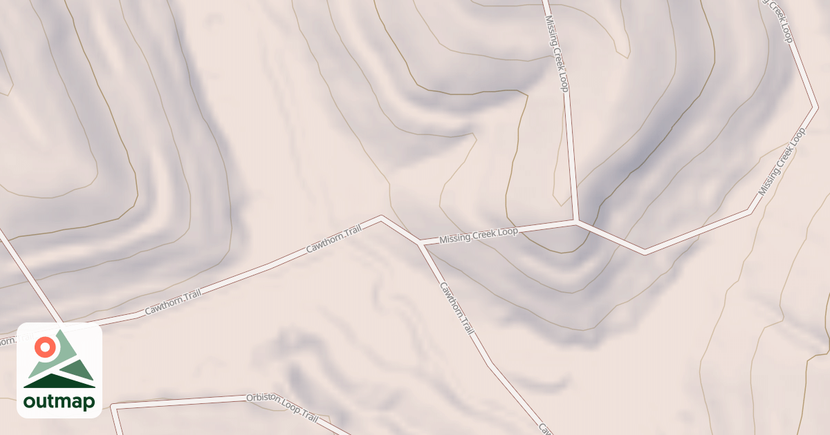 Map of MISSING CREEK CONNECTOR