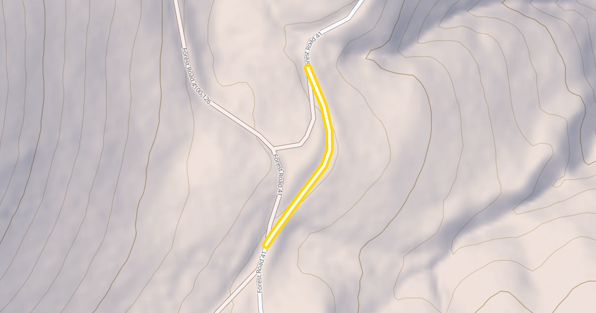Map preview of Forest Road 41