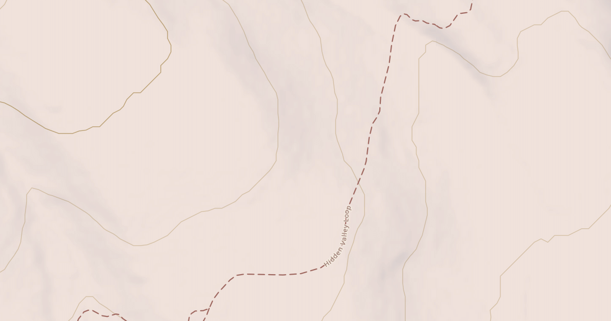 Map preview of Hidden Valley Loop