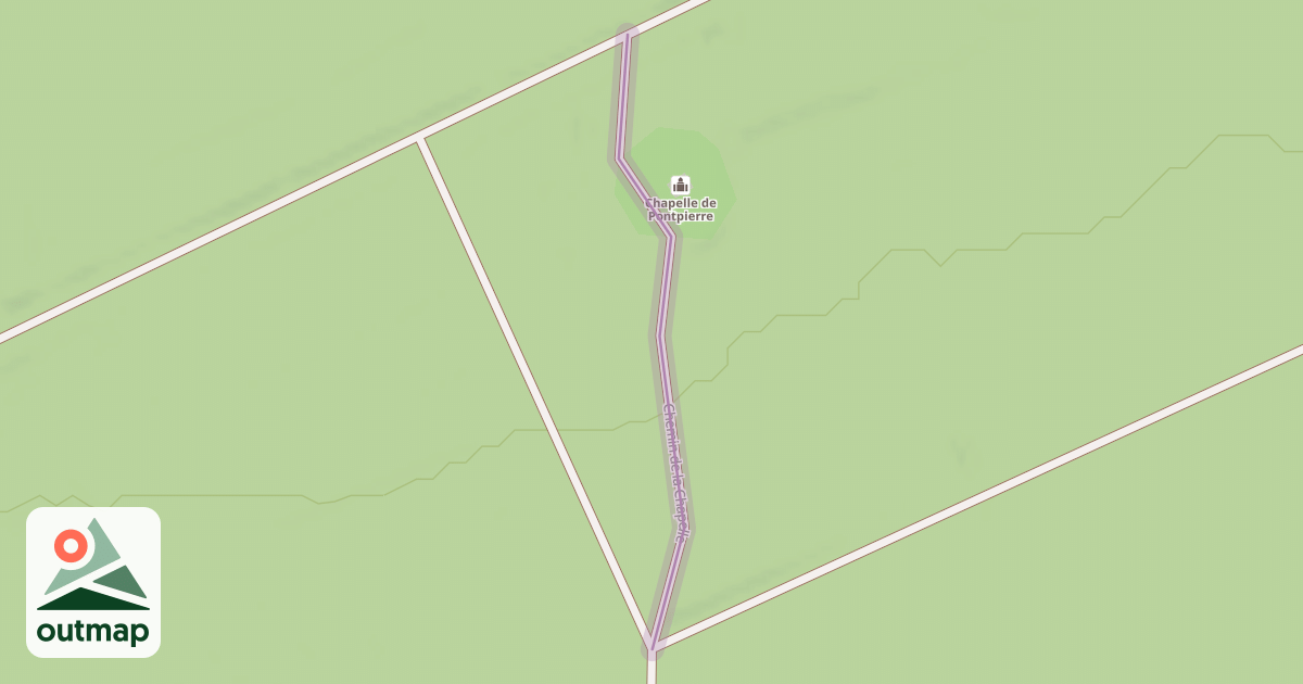 Map of Chemin de la Chapelle