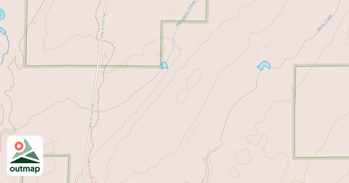 Map of CAMP 26 SPUR H