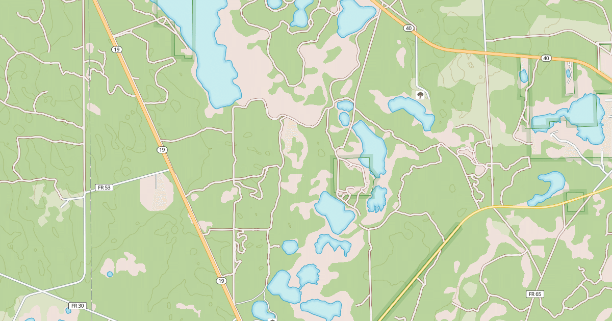 Map preview of USFS Motor Vehicle Use Map Roads {9857B69B-9D65-49BE-8C08-254D5459D031}