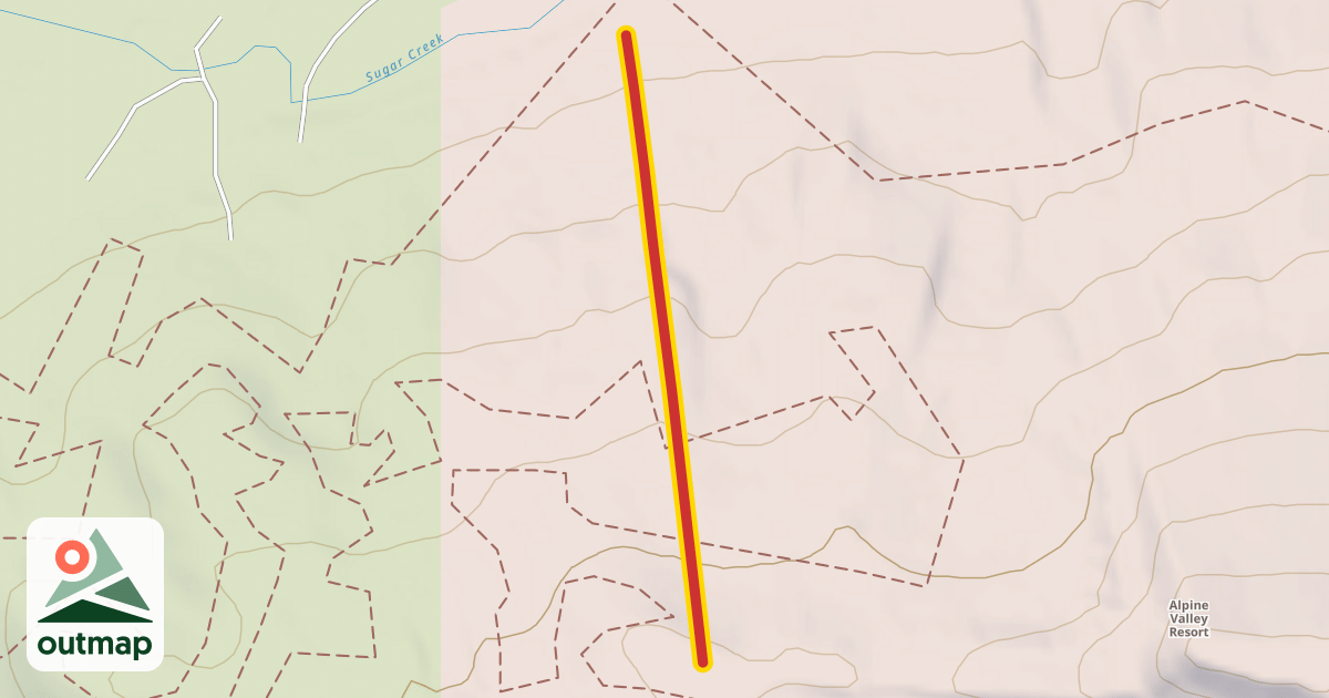 Map of Valley View Chair