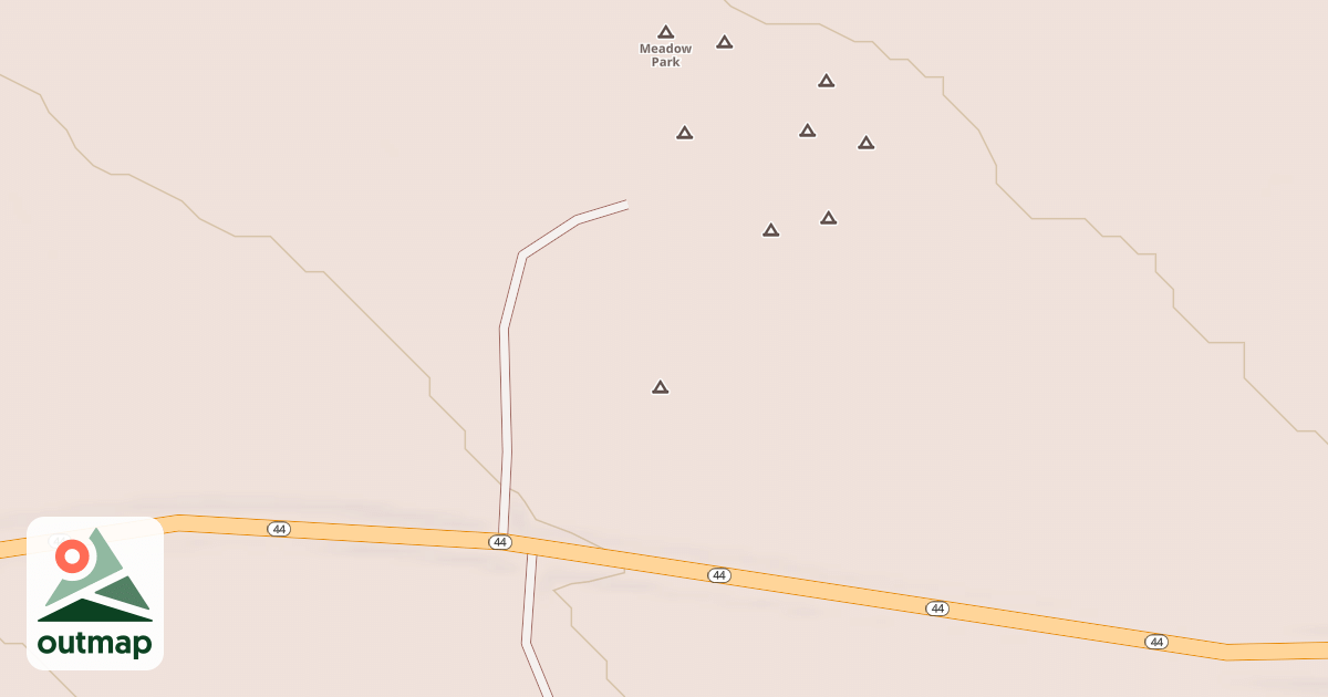 Map of EAGLE BASIN RANCH WEST