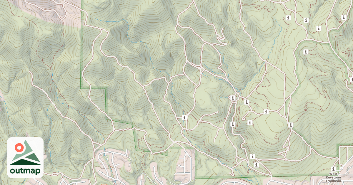 Map of PEAVINE CREEK ROAD