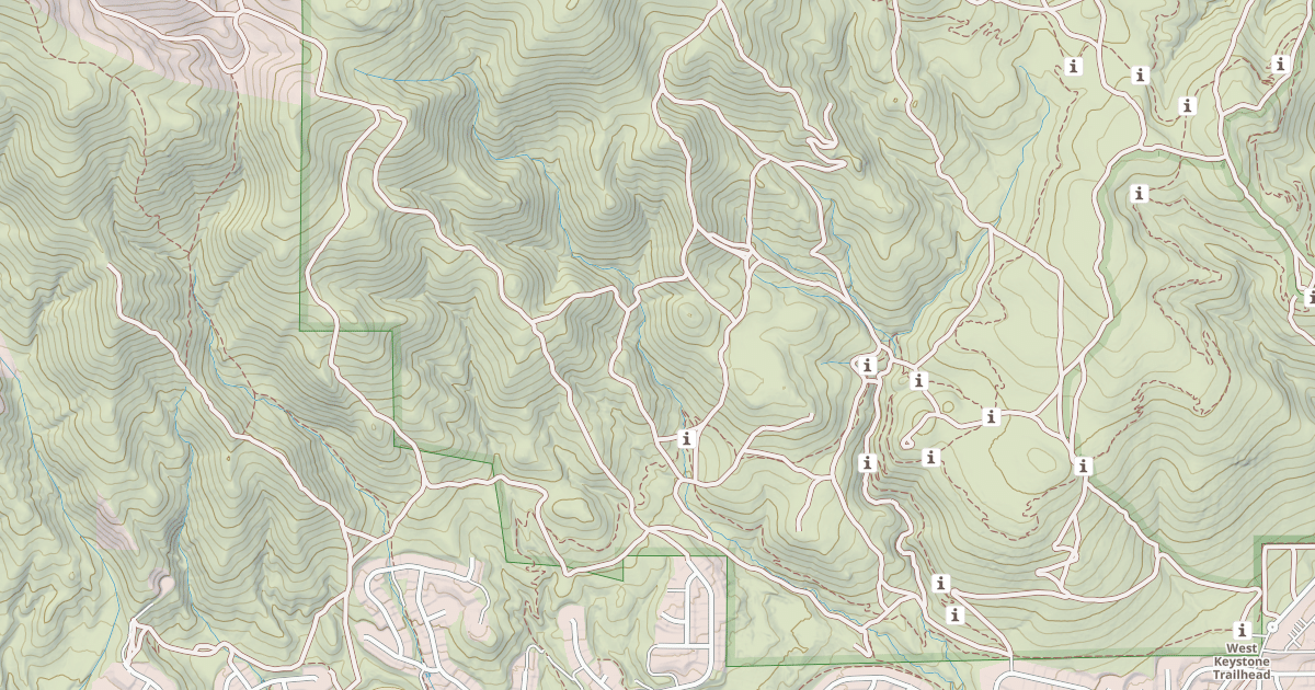 Map preview of PEAVINE CREEK ROAD