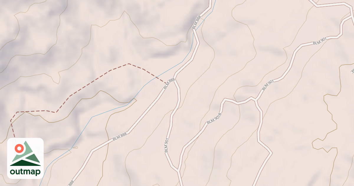 Map of BLM National GTLF Public Motorized Roads c180ca5f-fc07-4727-b5d2-81f79faa5c89