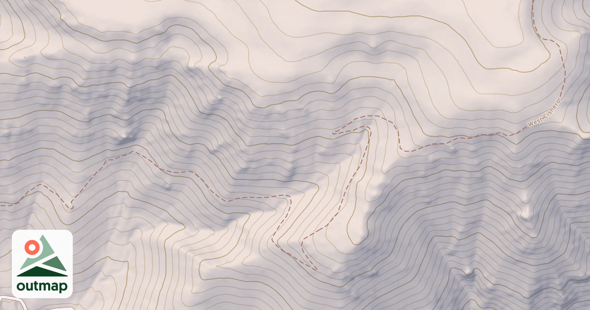 Map of Cisneros