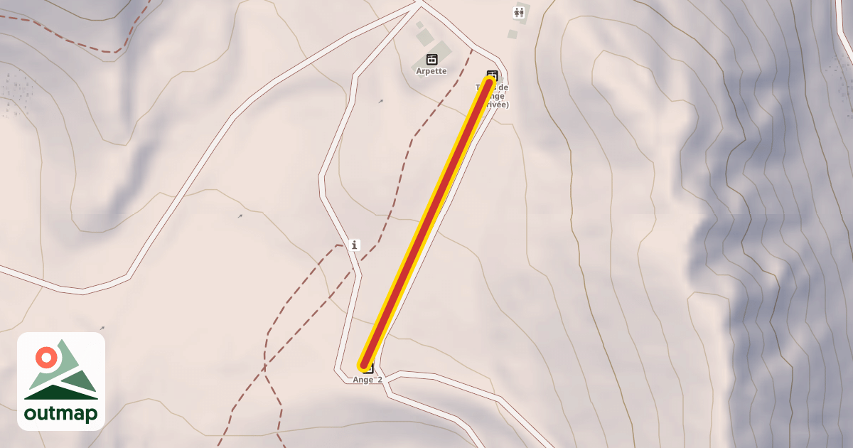 Map of Ange