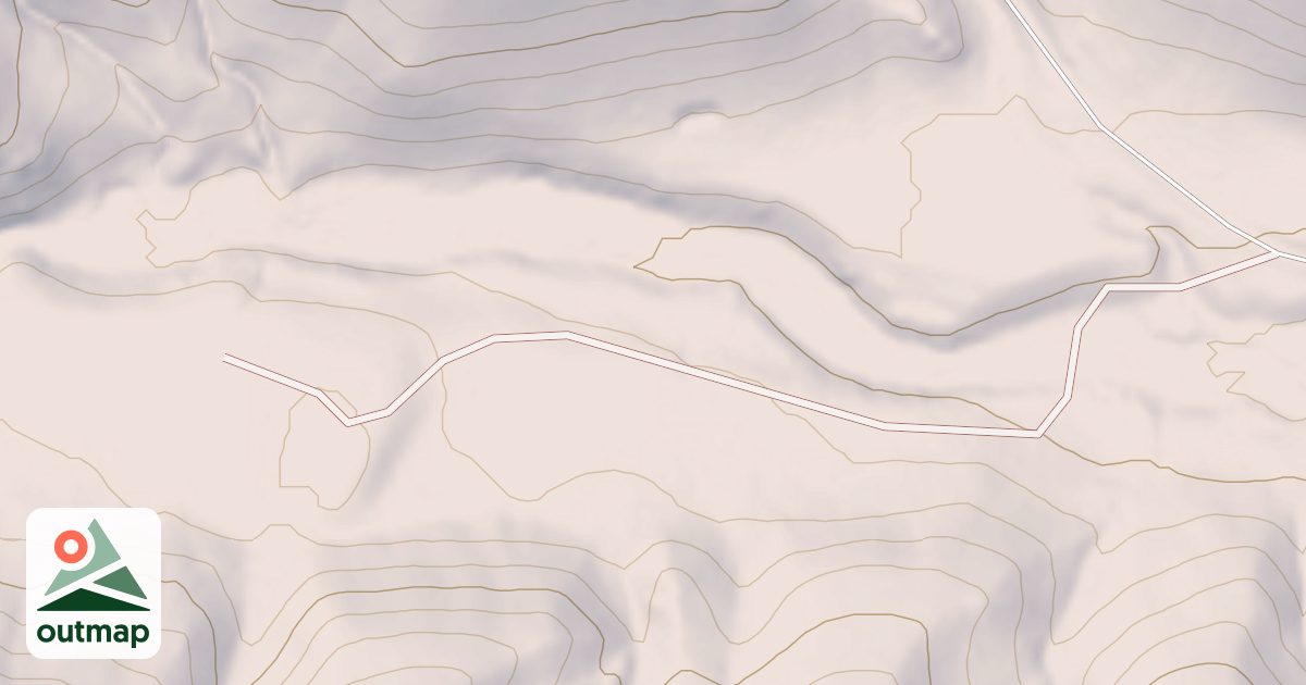 Map of BEEFSTRAIGHT GULCH