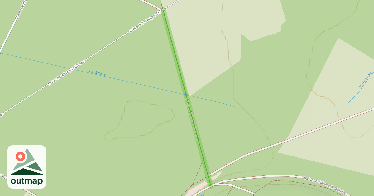 Map of Single Bois Brulè Nord
