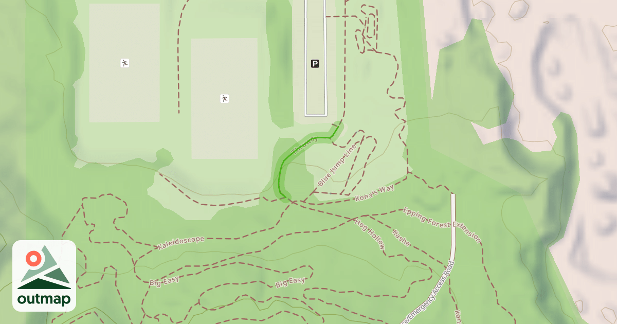 Map of Thruway
