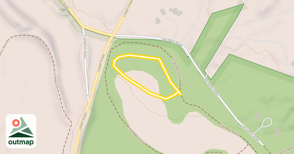 Map of High Meadow