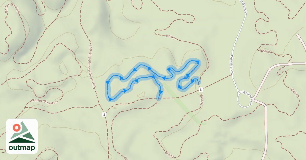 Map of Bee Line