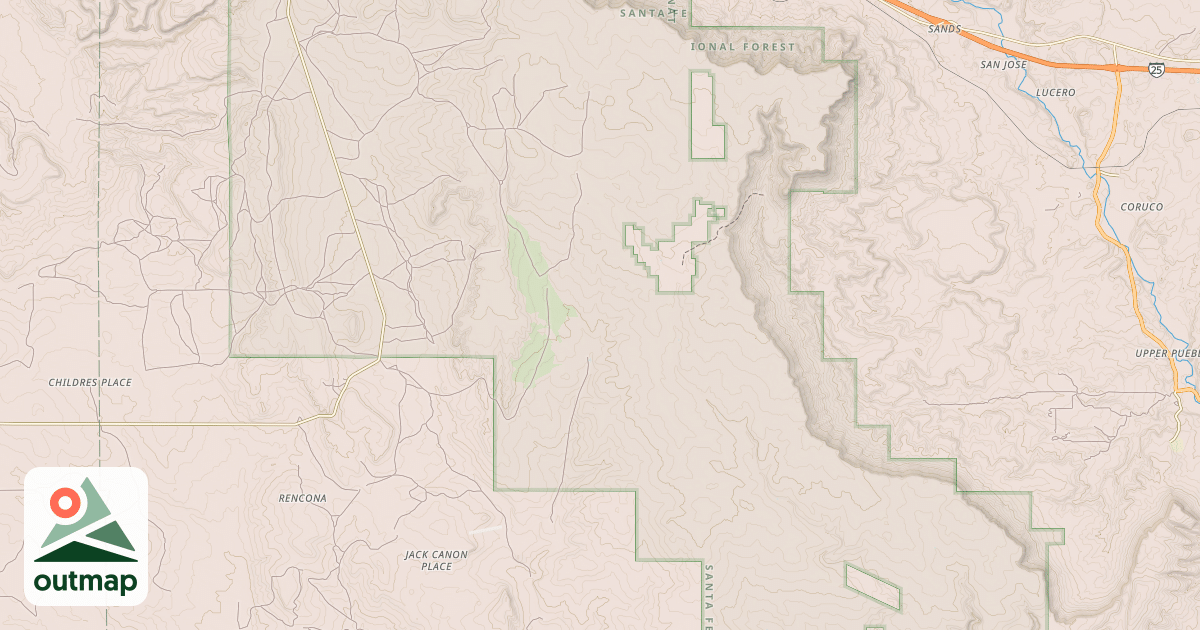 Map of VALLE GRANDE