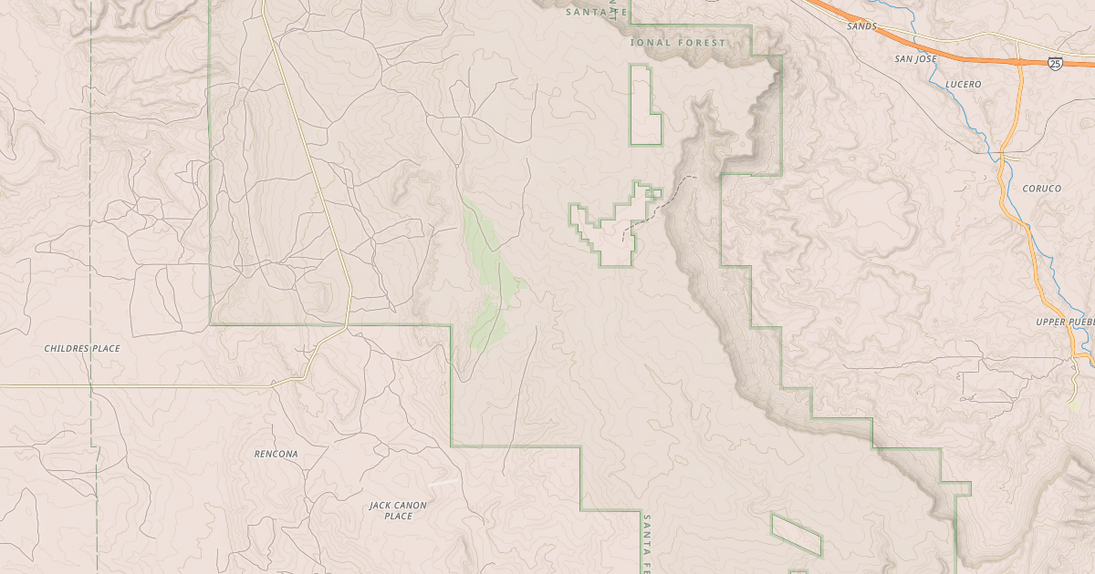 Map preview of VALLE GRANDE
