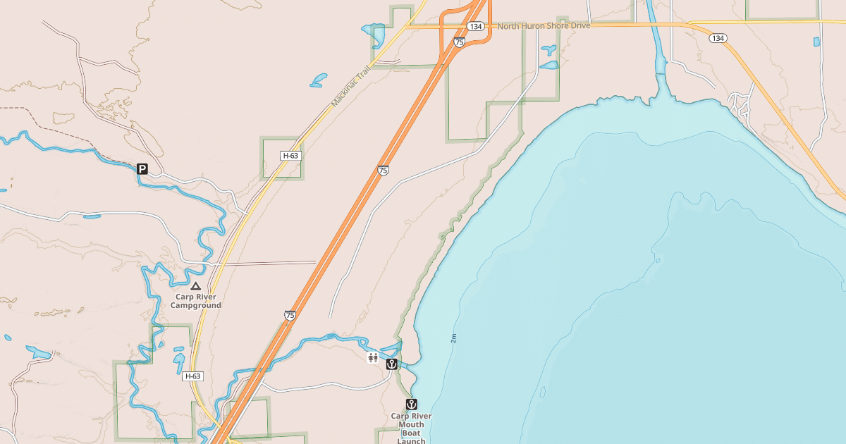 Map preview of Red Creek-cedarville Snomo