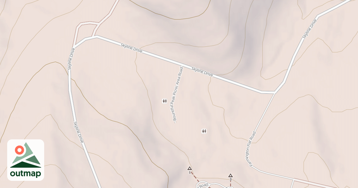 Map of BOUNTIFUL PK. PICNIC AREA