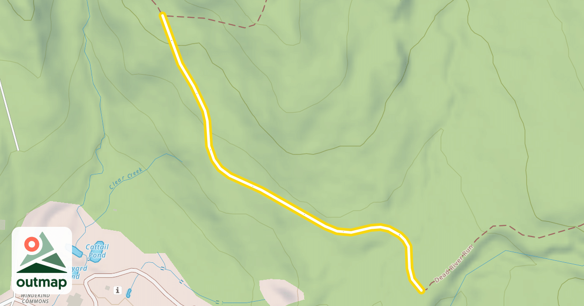 Map of Skunk Brook