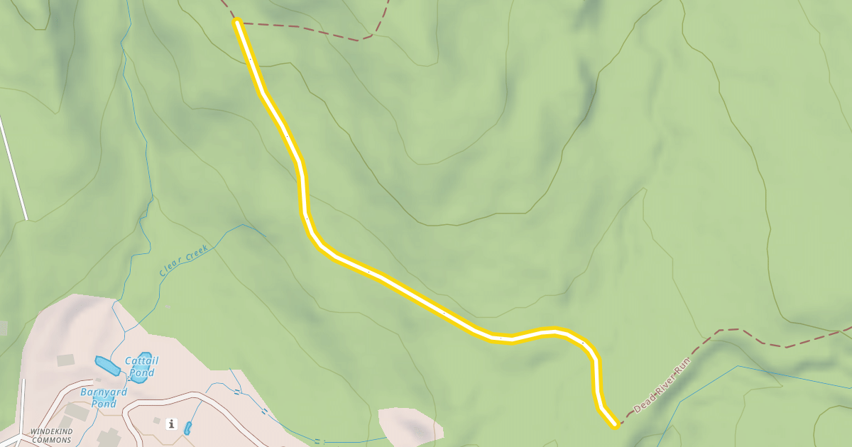 Map preview of Skunk Brook