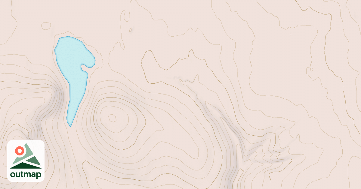 Map of Little Meiers Lake