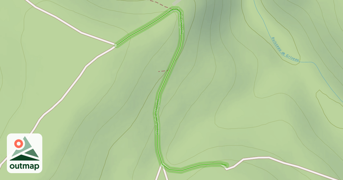Map of Chemin de la Chapelle