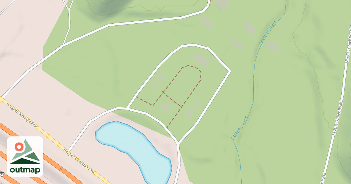 Map of SAVENAC NURSERY SECOND LOOP