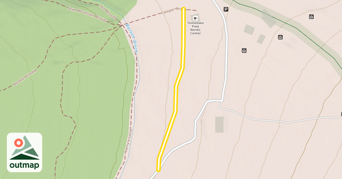 Map of Cooper Loop