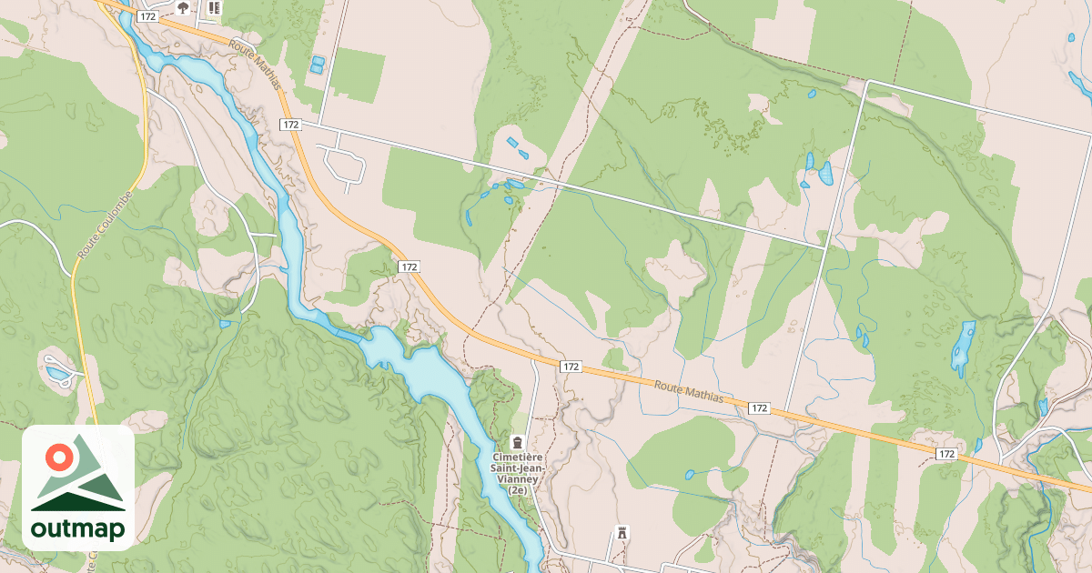 Map of Saguenay Quad Trails 39