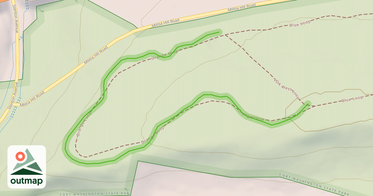 Map of Orange Loop