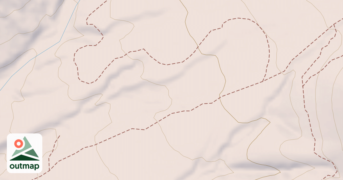 Map of Bar Canyon Trail