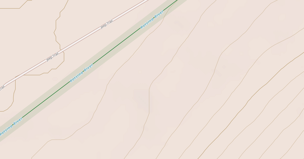Map preview of Kotsina River Trail