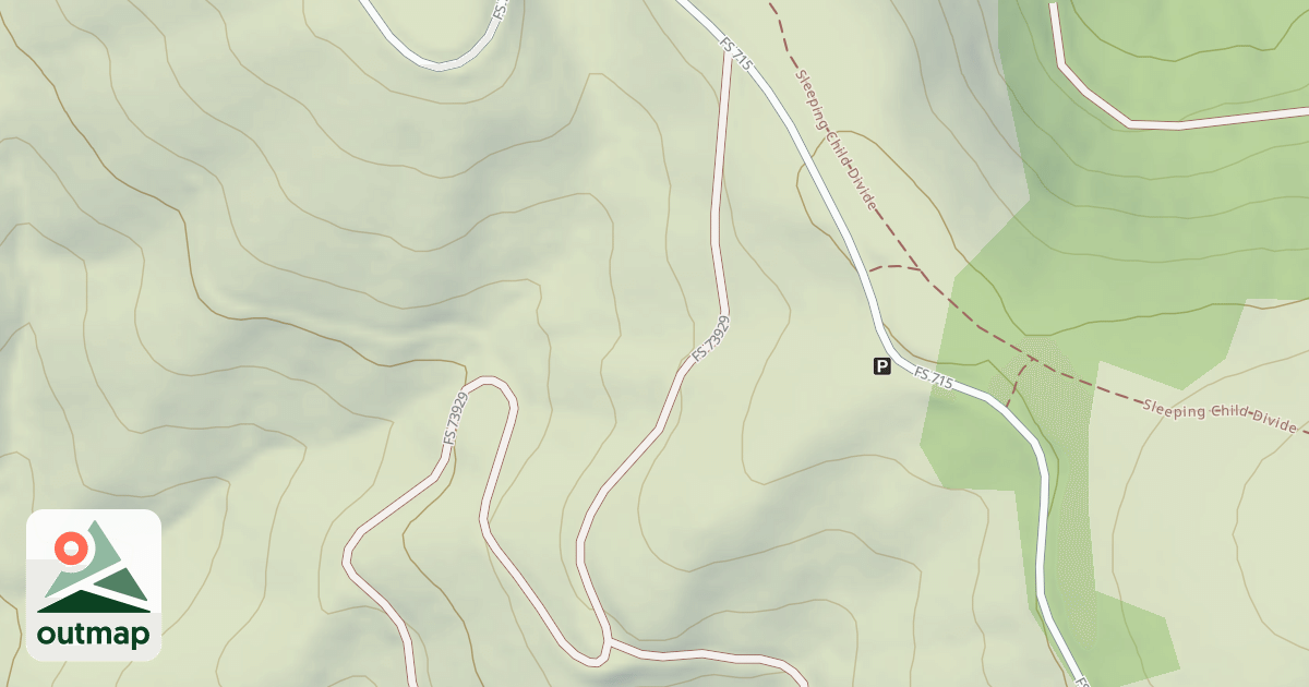 Map of (FDR)RYE CREEK