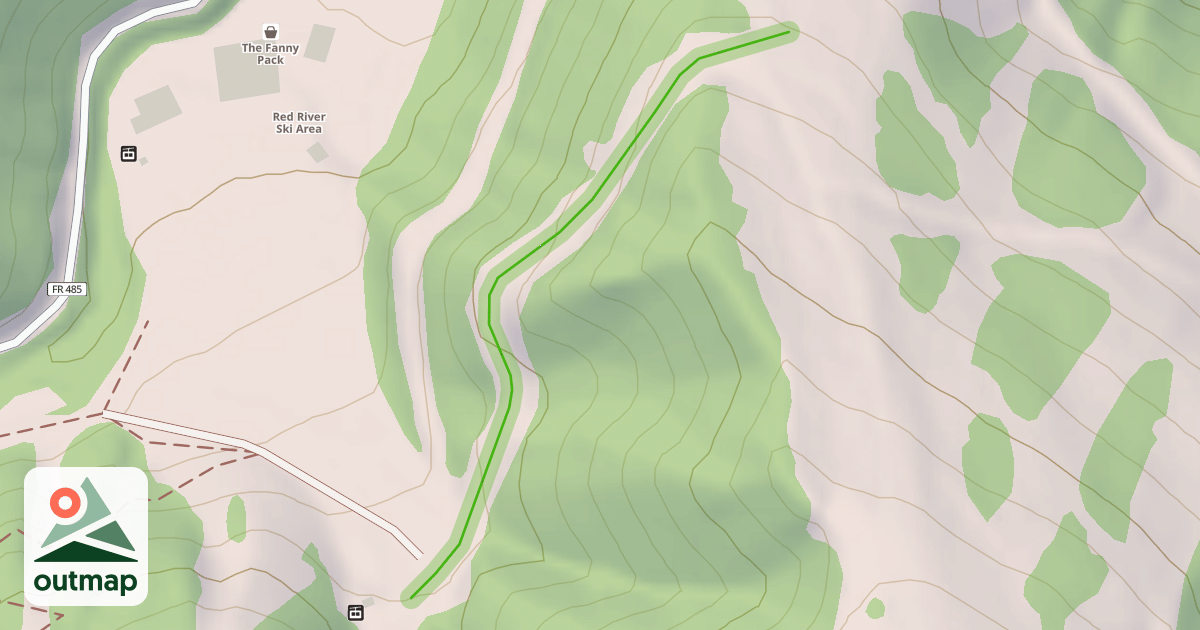 Map of Gold Avenue