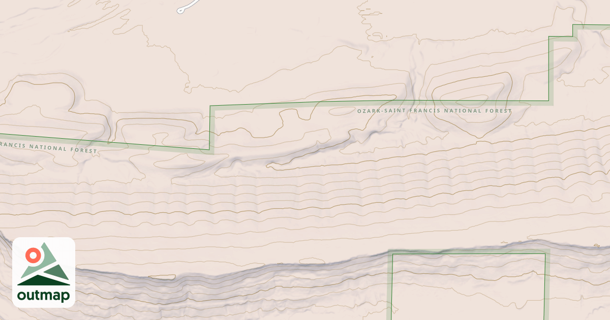 Map of BIG HORNE