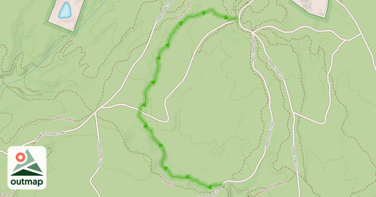 Map of Bell Loop